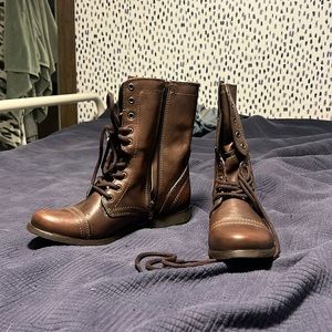 NWT Steve Madden combat boots